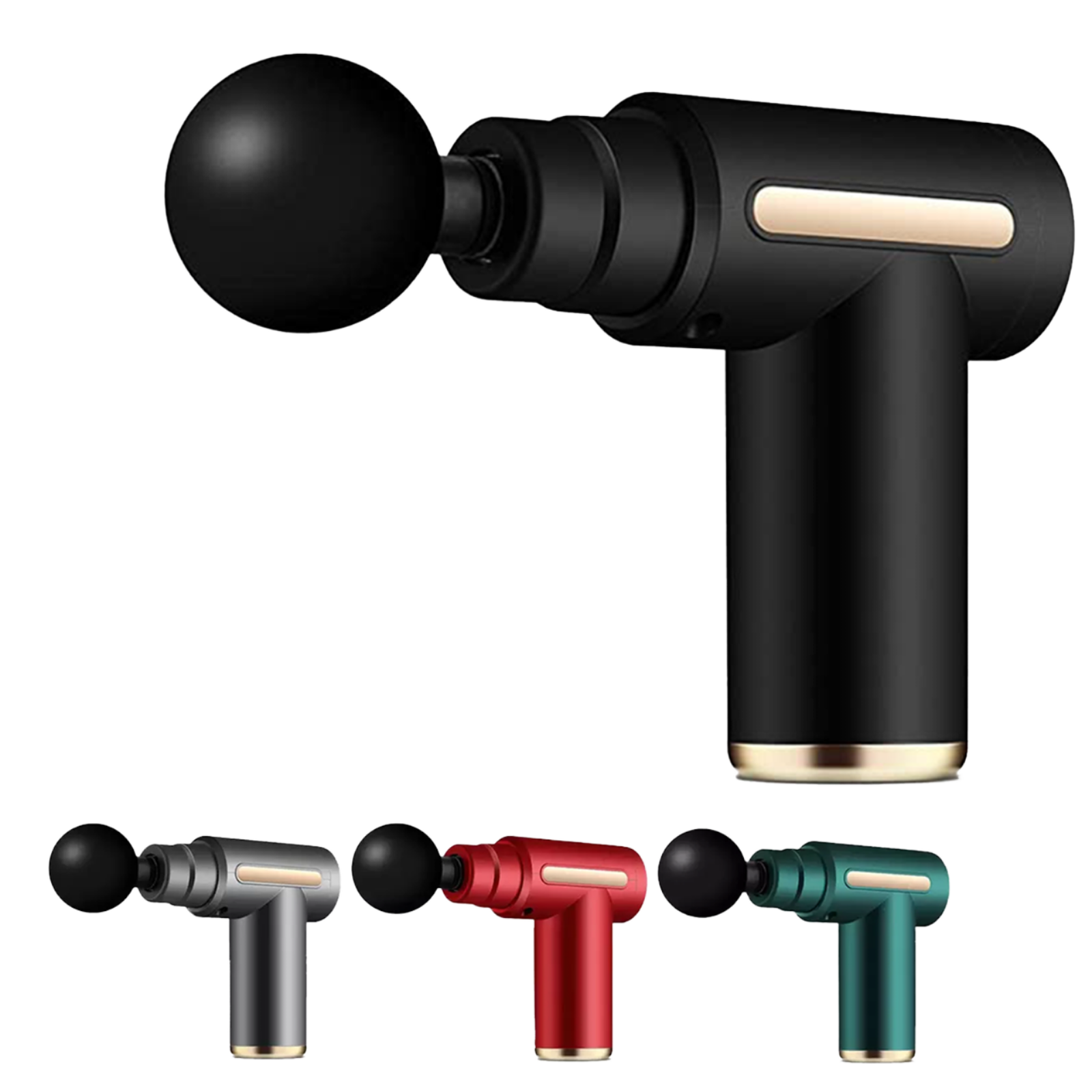 factory price deep tissue massage gun with upgraded extension handle for body application