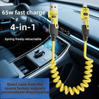 65W PD27W 4-in-1 USB Type C Super Fast Cable.