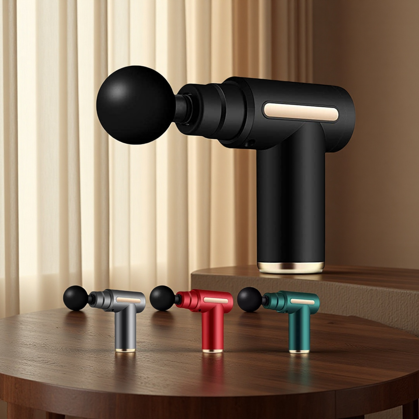 factory price deep tissue massage gun with upgraded extension handle for body application